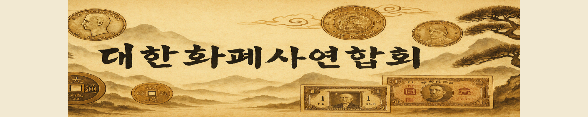 대한화폐사연합회 로고